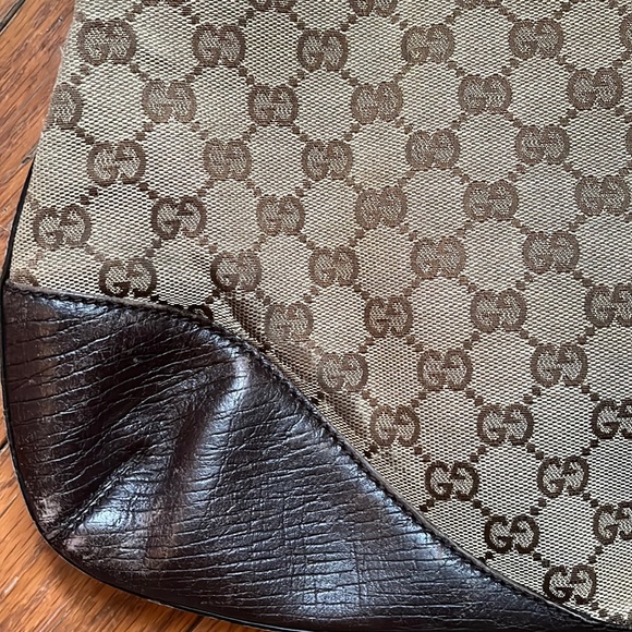 Gucci Horsebit Web Hasler brown shoulder bag - Picture 15 of 17